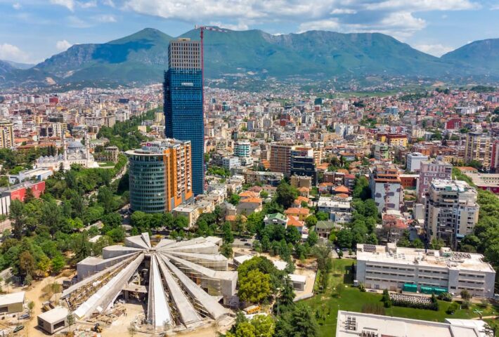 Campo umanitario Albania